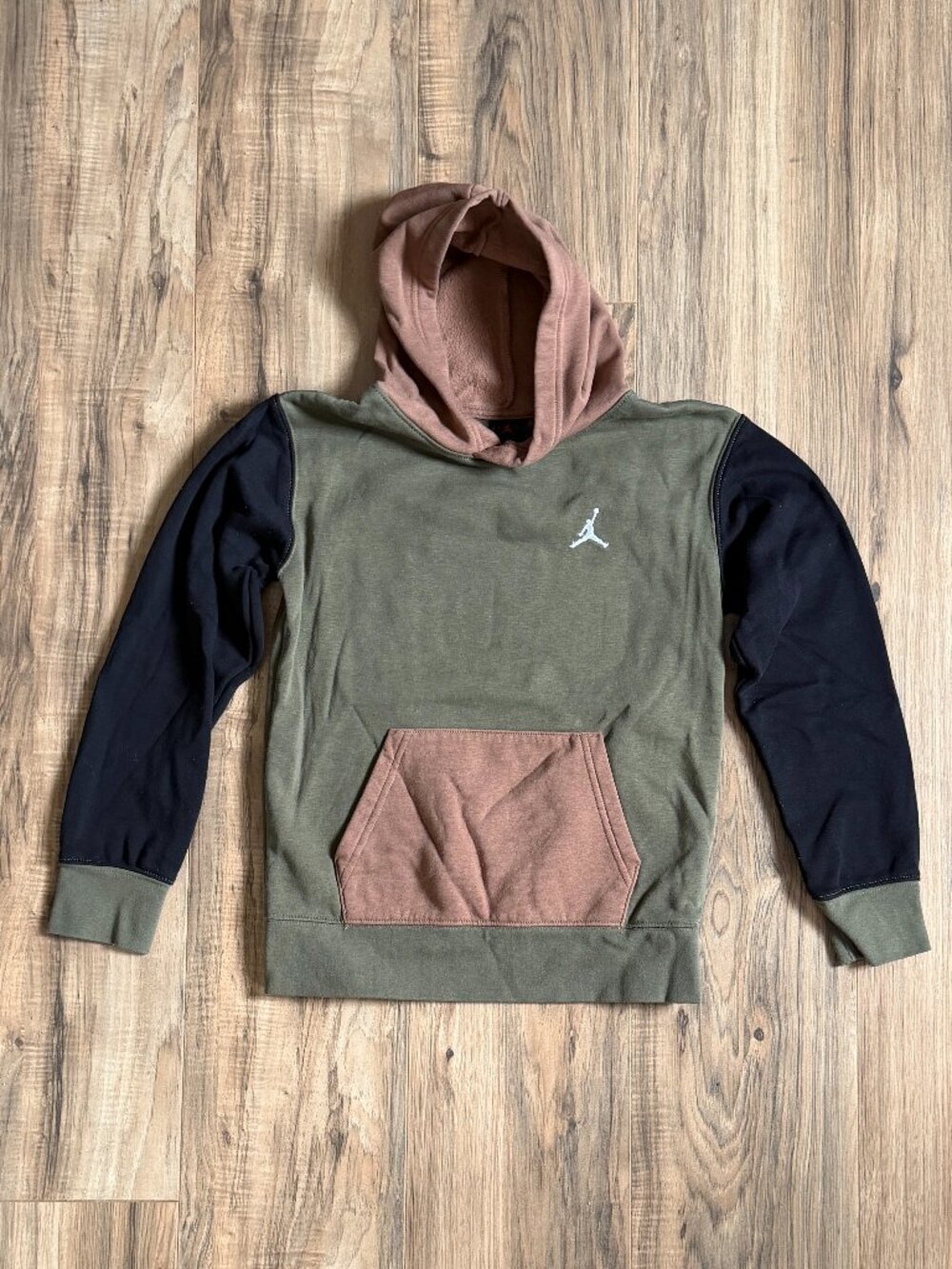 Jordan Multi-Color Hoodie Kids Size Medium